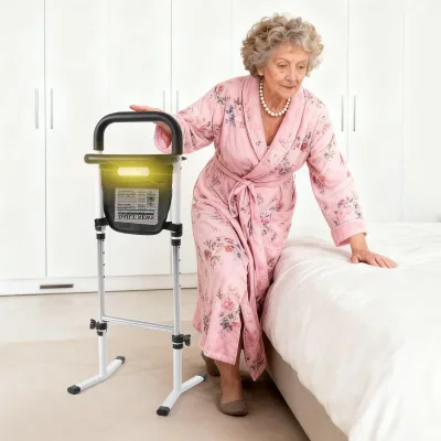 Aide pour se lever en acier au carbone avec lumière – image 3