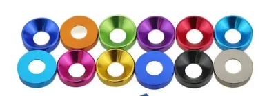 Boulons à tête fraisée en aluminium anodisé, 20 pièces – image 2