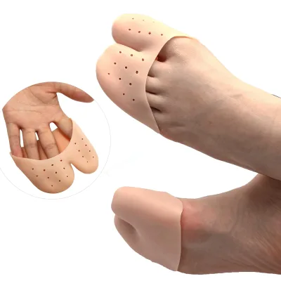 Coussinets d'avant-pied en gel de silicone blanc