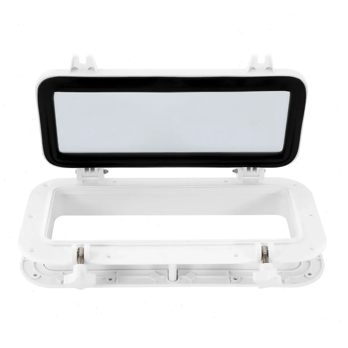 Hublot rectangulaire de bateau en ABS et verre trempé