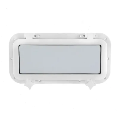 Hublot rectangulaire de bateau en ABS et verre trempé – image 3