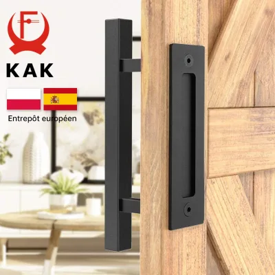 Poignée de porte coulissante en acier inoxydable