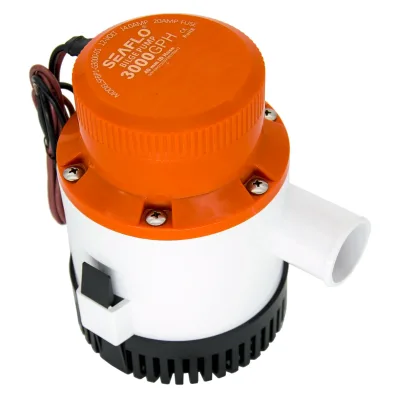 Pompe de cale submersible 12 V, débit 3000 GPH – image 3