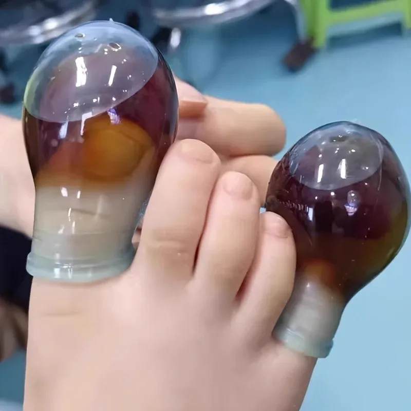 Protège-orteil en silicone souple réutilisable