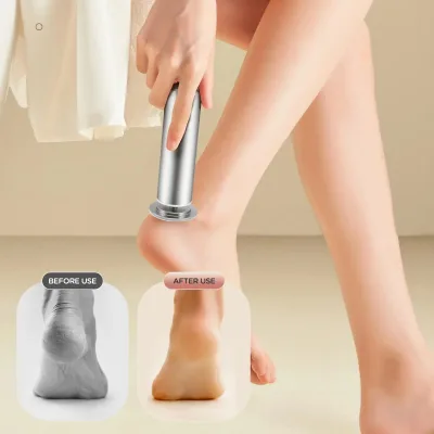 Râpe électrique pour pieds avec 60 disques de rechange