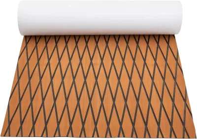 Tapis de pont antidérapant en mousse EVA, effet teck – image 2